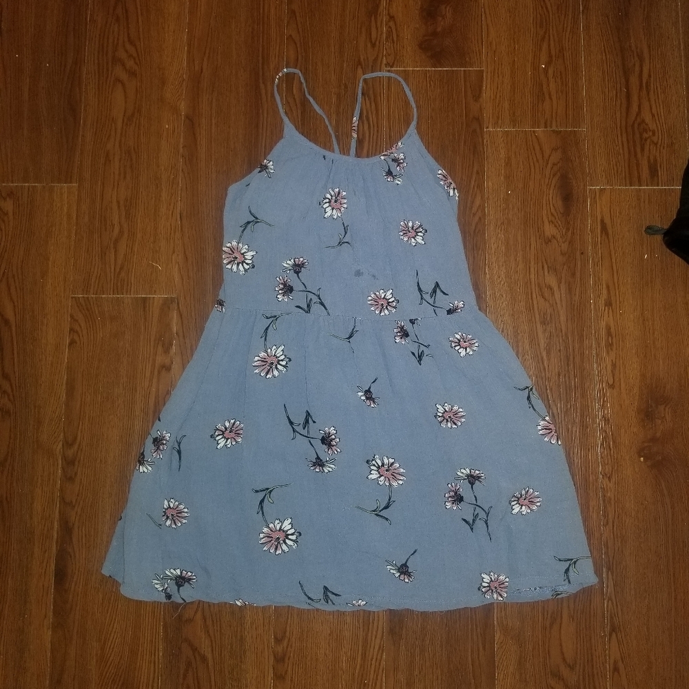 Blue sundress